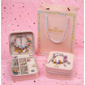 Pibi Princess 66 Pieces Bracelet Kit with CharmsAssorted Multicolor Age- 7 Years & Above 