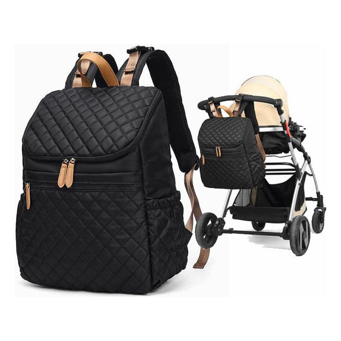 Quilted diaper backpack clearance