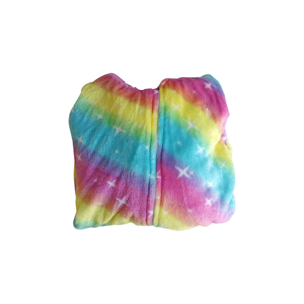 Pibi Rainbow & Unicorn Onesie Flannel Pajamas Set Age- 2 Years & Above