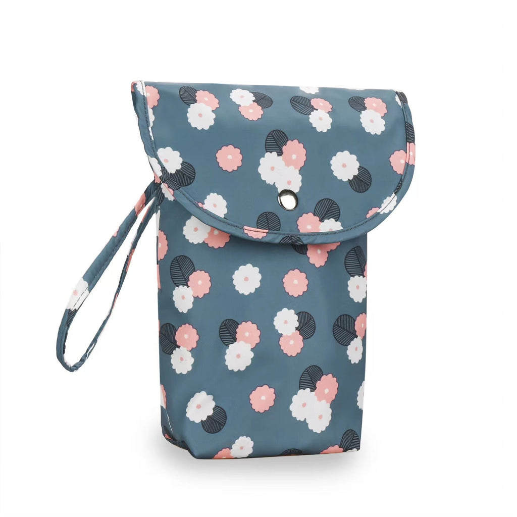 Pibi Reusable Diaper Travel Organizer Grey Age- Newborn & Above