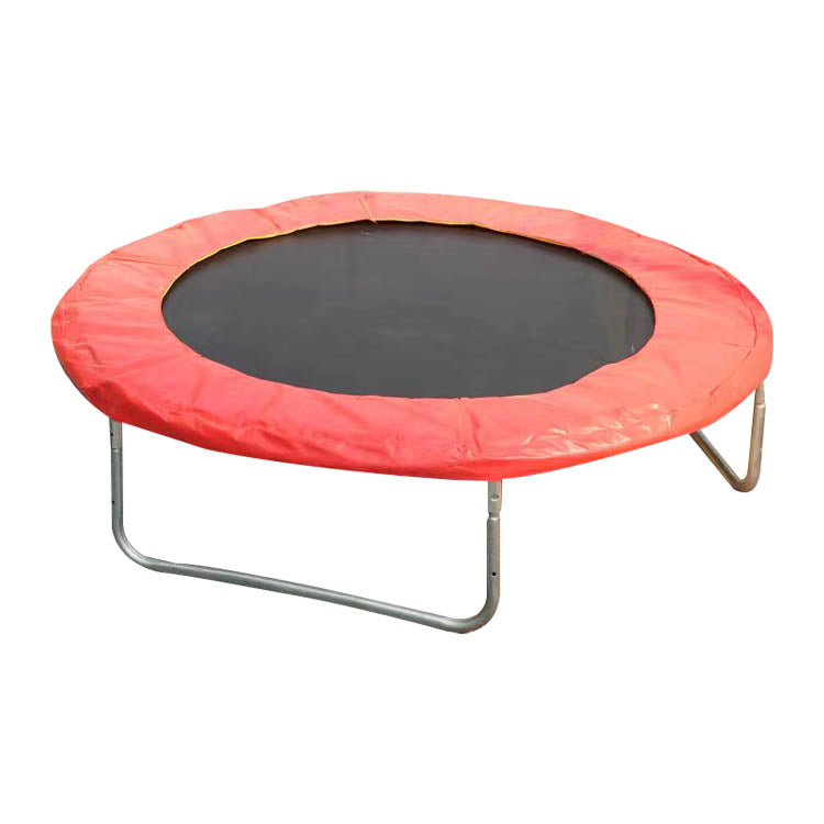 Pibi Round Jump & Bounce Trampoline with Removable Safety Net 48 Inch 4 Feet RedBlack Age- 3 Years & Above