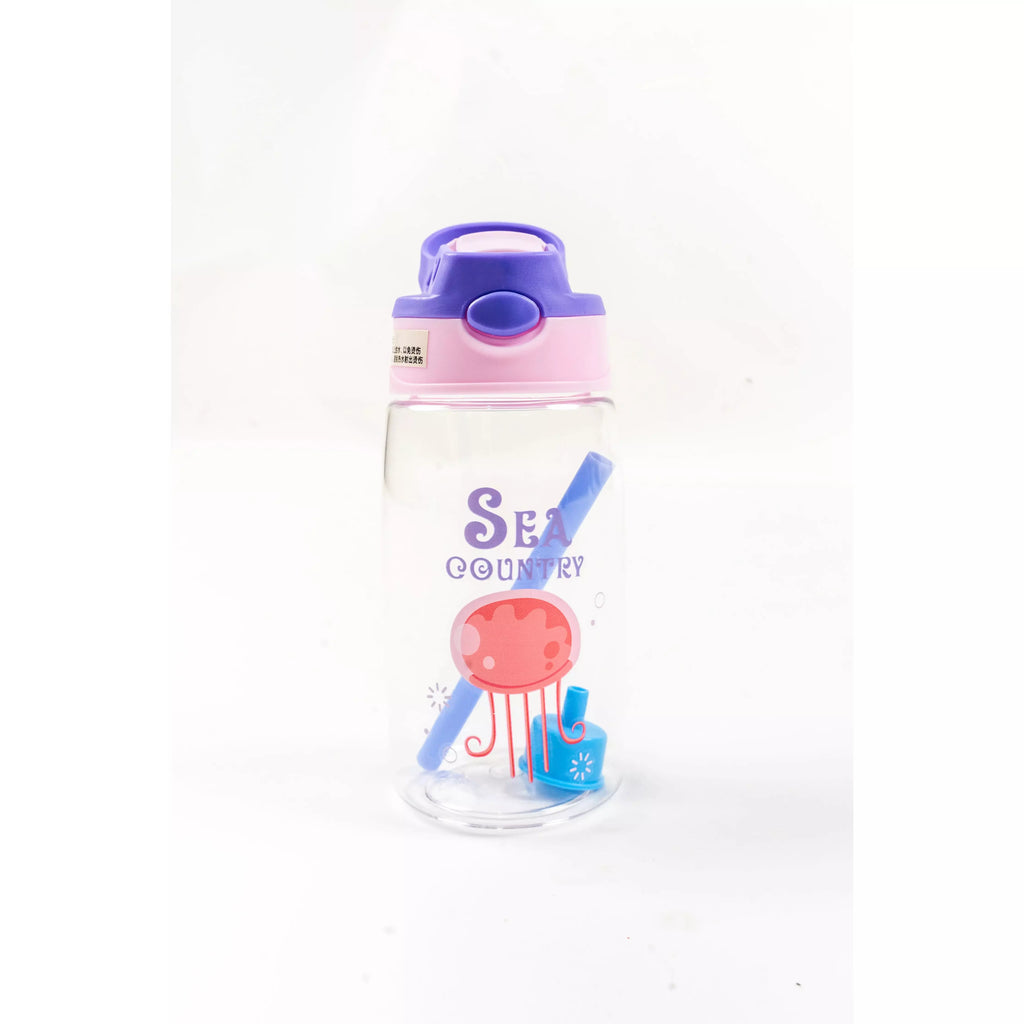 Pibi Sea Country Octopus Sipper 480ml Pink/Purple Age- 12 Months & Above