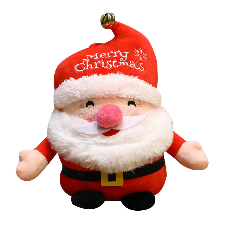 Cuddly santa toy top