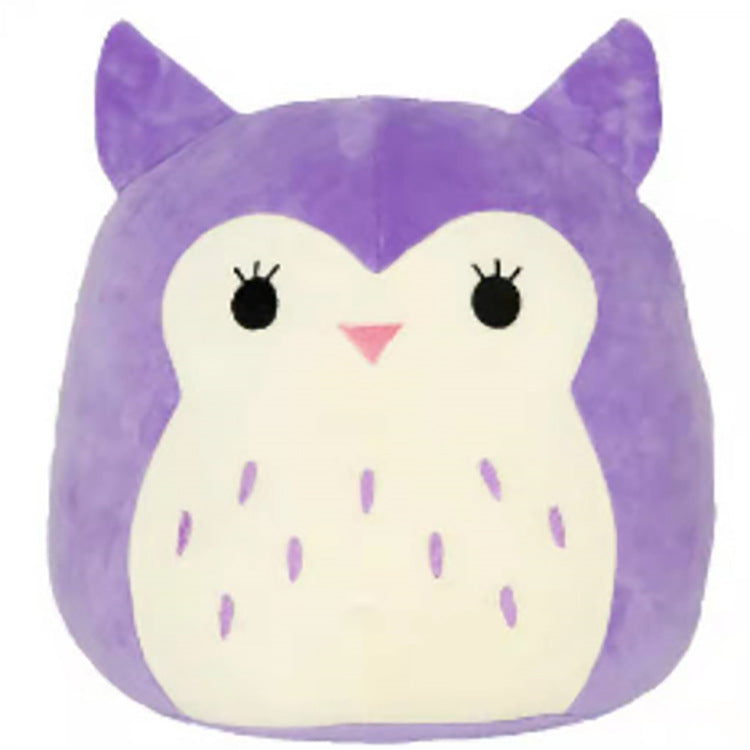 Pibi Ultra Soft Cute Owl Cushion/Soft Toy (30 cm) Lilac Age- Newborn & Above