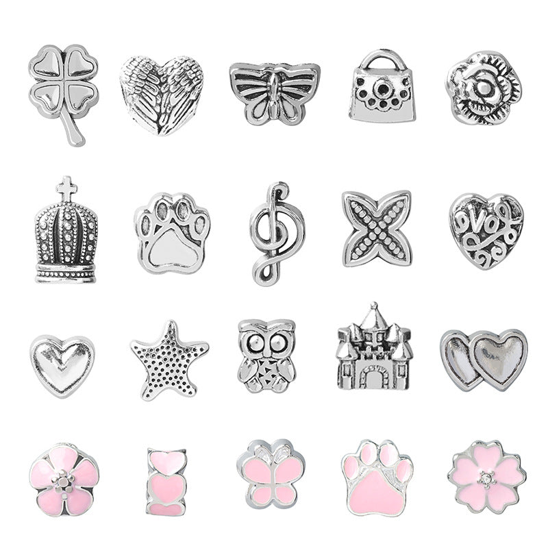 Pibi Unicorn 64 Pieces Bracelet Kit with Charms Pink Age- 7 Years & Above 