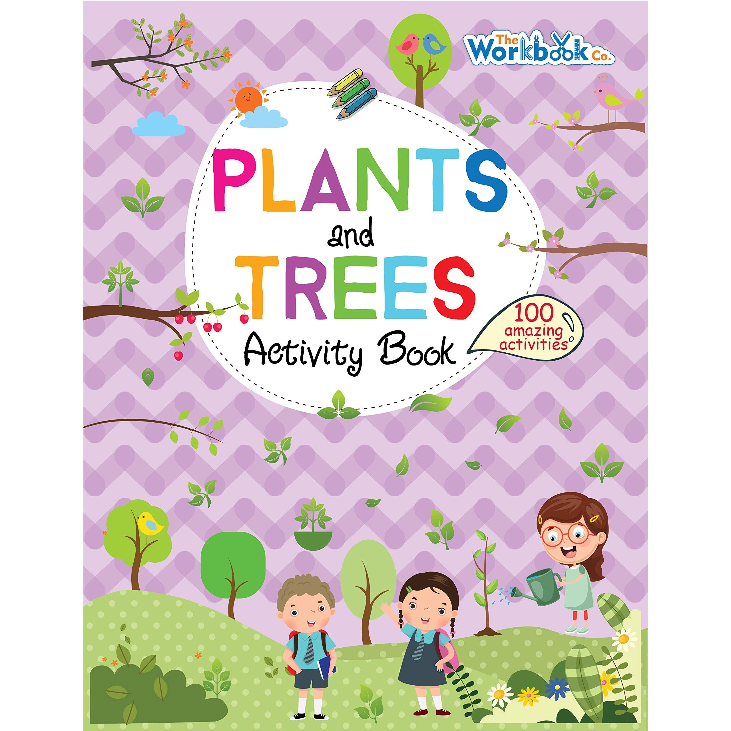 Plants and Trees Activity Book Peekaboo