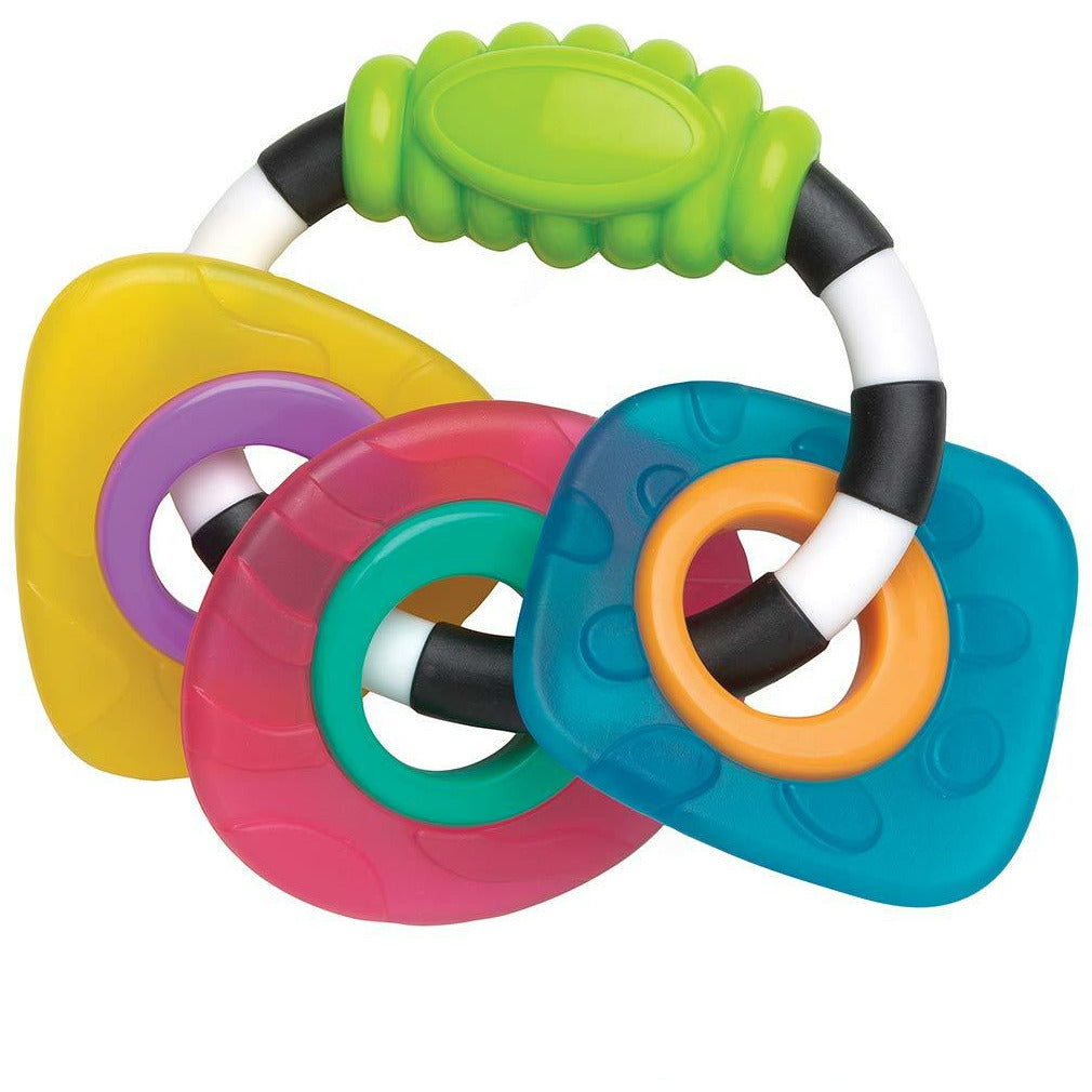 Playgro Textured Teething Shapes - Multicolor 3M+