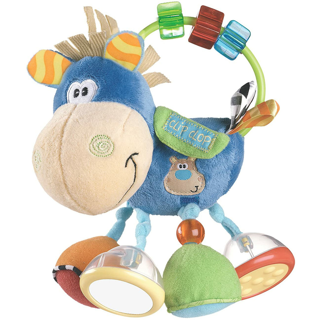 Playgro Toy Box Clip Clop Activity Rattle - Multicolor