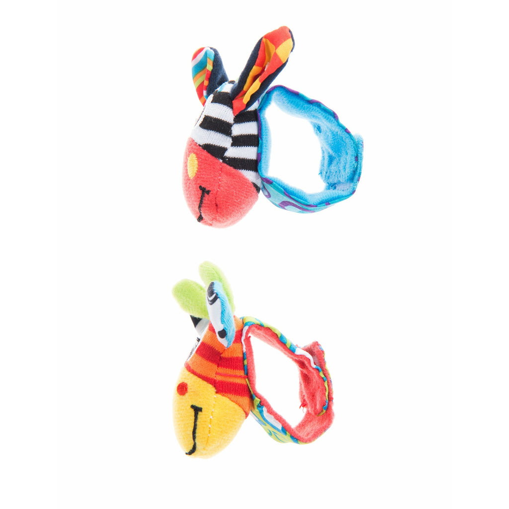 Playgro Jungle Wrist Rattle And Foot Finder Multicolor Age-3 Months & Above