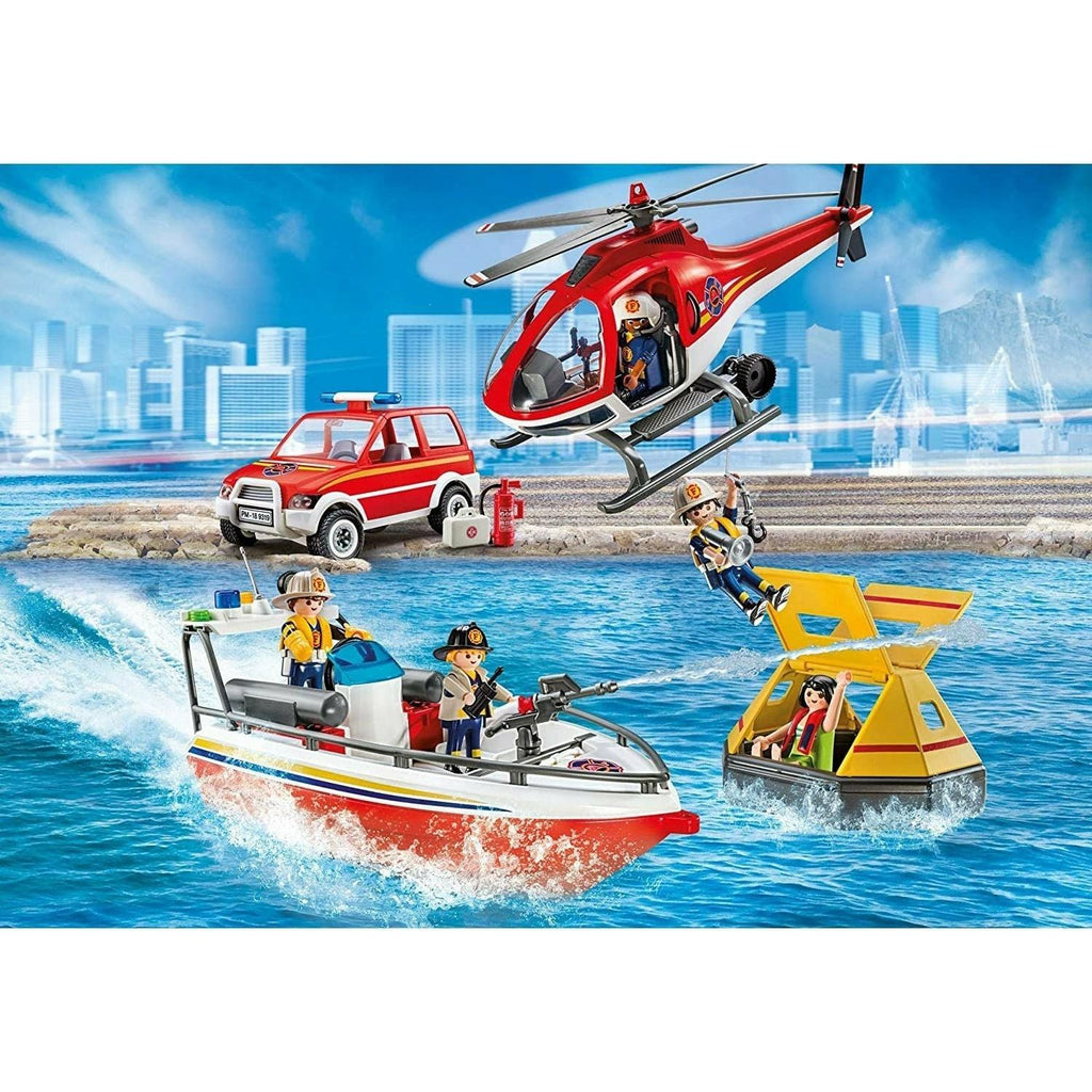 Playmobil Fire Rescue Mission Age 4Y+