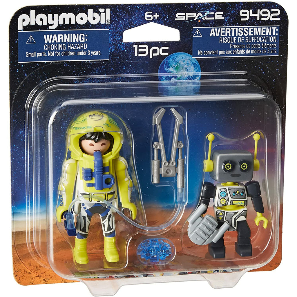 Playmobil Astronaut And Robot Duo Pack 6Y+