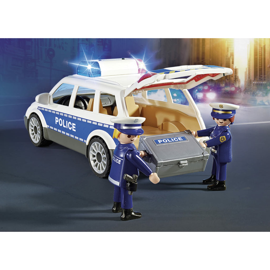 Playmobil City Action Police Squad Car with Lights and Sound Age 4-10Y
