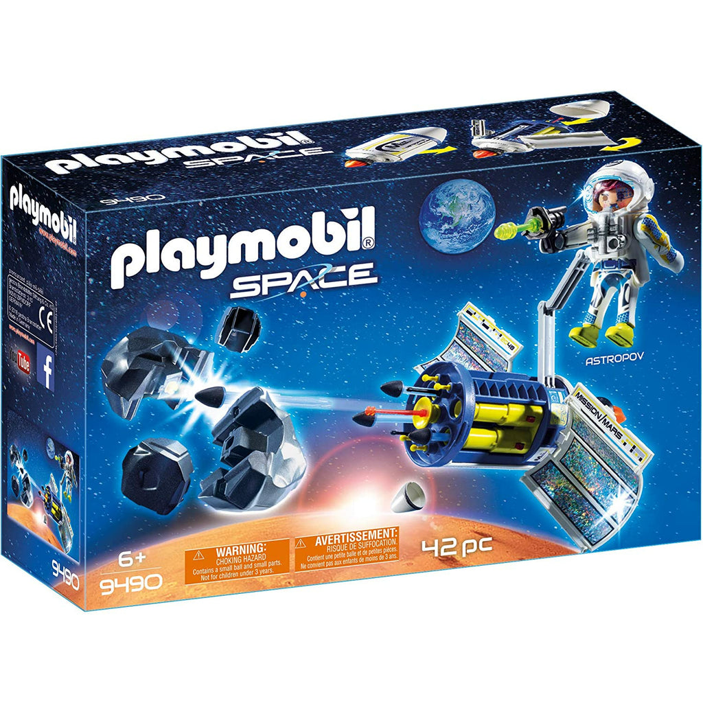 Playmobil City Action Satellite Meteoroid Laser Building Set 6Y+
