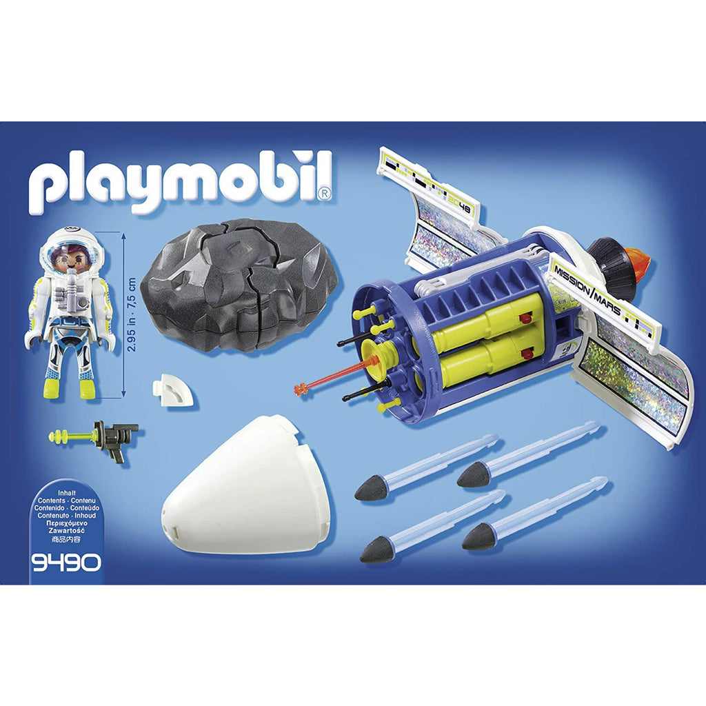Playmobil City Action Satellite Meteoroid Laser Building Set 6Y+