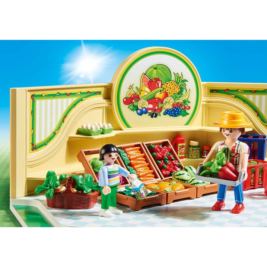 Playmobil Girls Role Play Toy Grocery Shop 5Y+