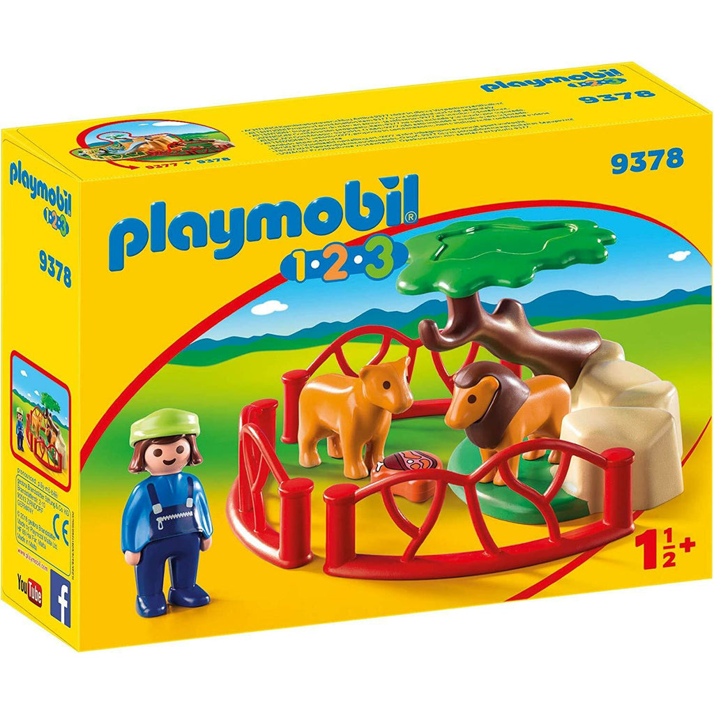 Playmobil Lion Enclosure , 18m+