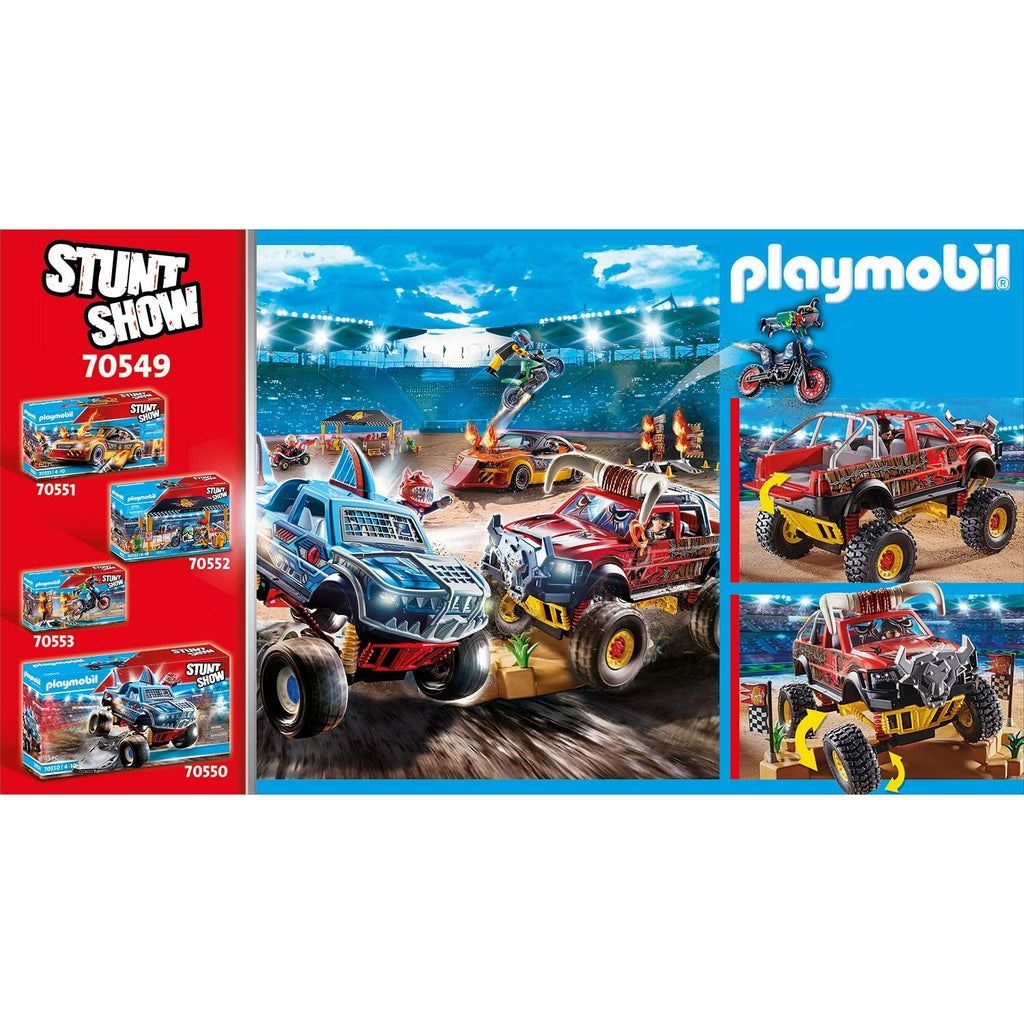 Playmobil Stunt Show Bull Monster Truck Age 4Y+