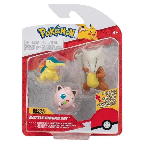 Pokemon Battle Figures Assorted Pack of 3 Age-4 Years & Above