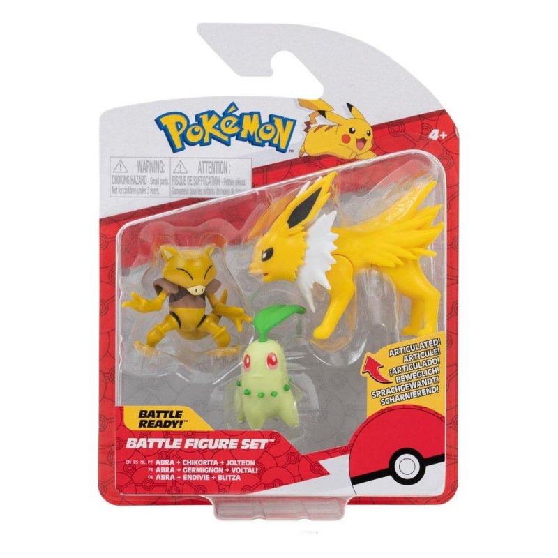 Pokemon Battle Figures Assorted Pack of 3 Age-4 Years & Above