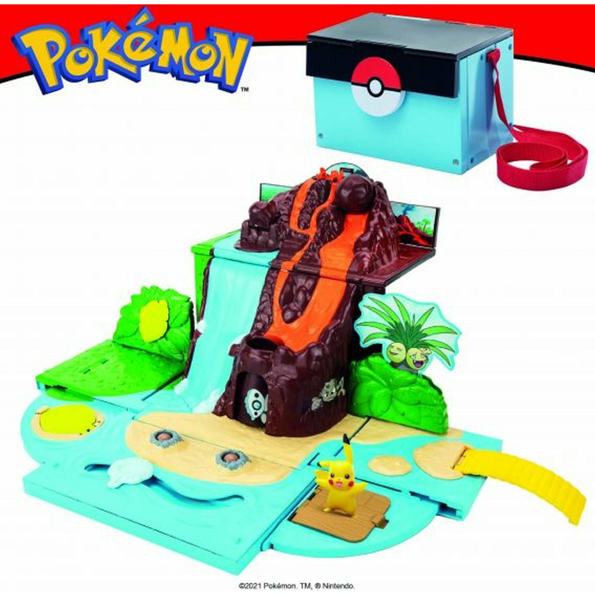 Volcano playset top