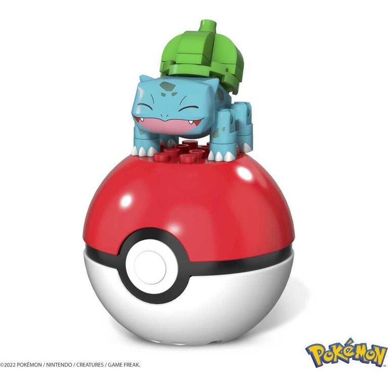 Pokemon Evergreen Series Bulbasaur Pokeball Figure Blocks Set (30 Pieces) Multicolor Age- 6 Years & Above