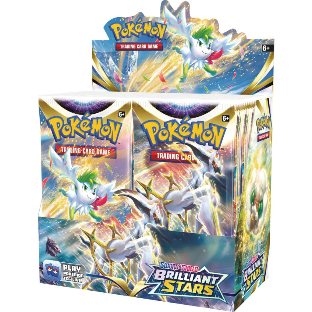 age to play pokemon card game Pokemon Sword & Sheild Brilliant Stars Playing Cards Age- 5 Years & Above