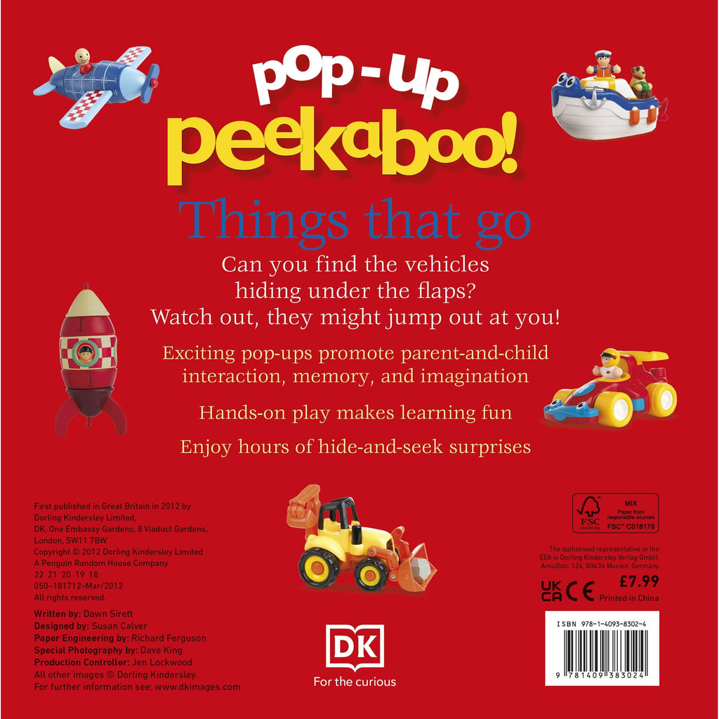Pop-Up Peekaboo! Things That Go