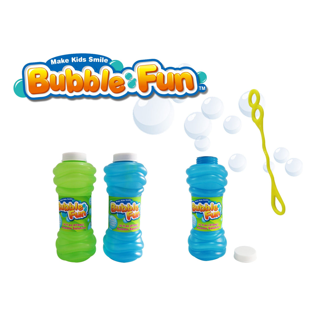 Power Joy Bubble Fun Solution 16Oz/0.47L Multicolor Age- 3 Years & Above