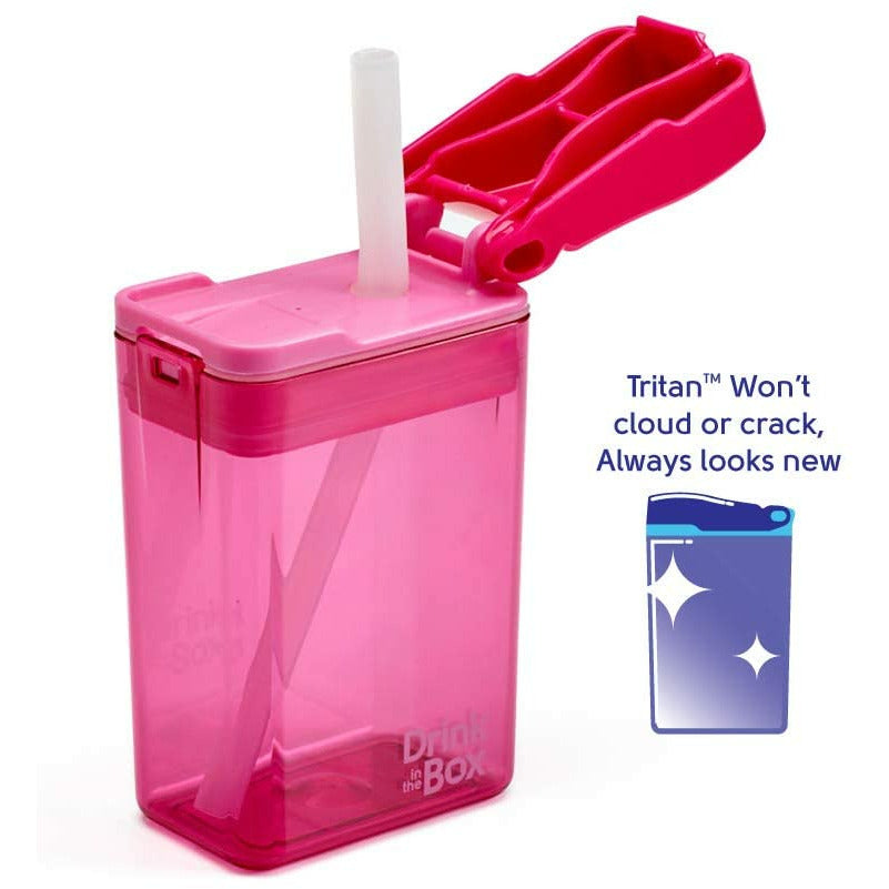 Drink In The Box Pink - 12 oz/ 355 Ml- Pink 3Y+
