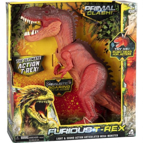 Primal Clash Furious T-Rex - 2 Assorted Age- 3 Years & Above