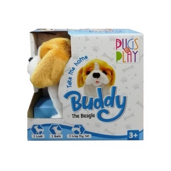 Pugs At Play Buddy The Beagle Dog Multicolor Age 2-3 Years