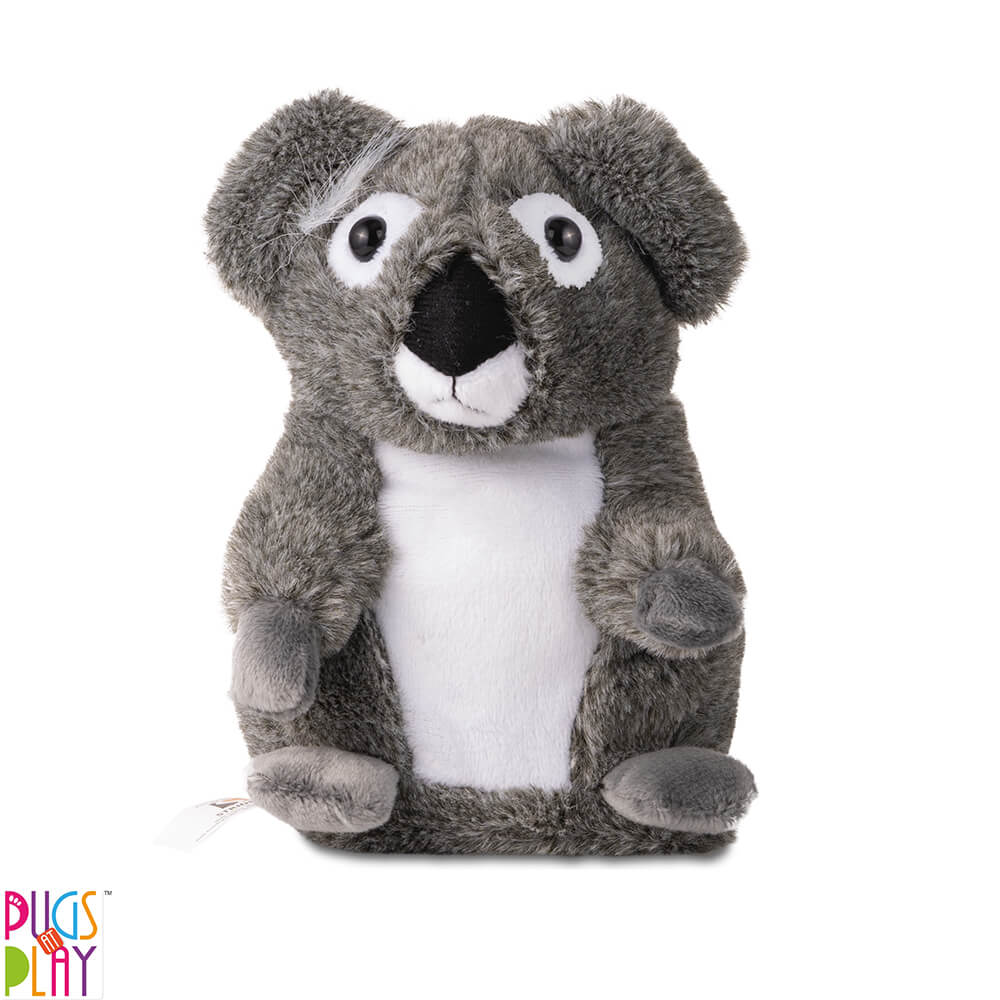 Pugs At Play Joey Talking Koala Plush Toy Grey Age- 2-3 Years