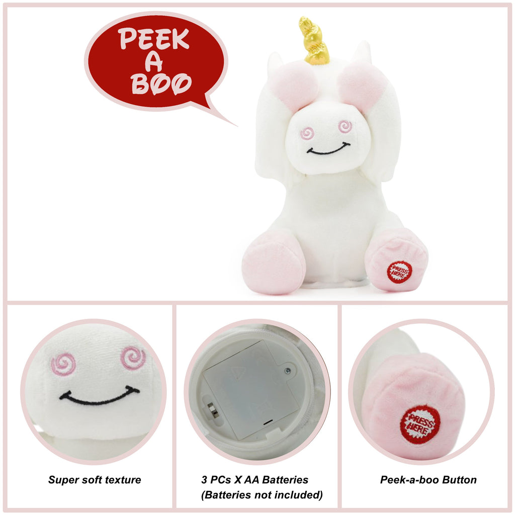 Pugs At Play Peek A Boo Agnes Unicorn Multicolour Age 2-3 Years