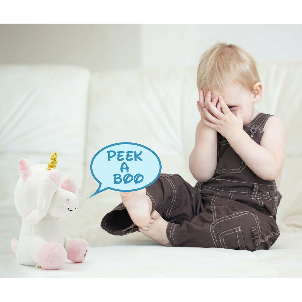 Pugs At Play Peek A Boo Agnes Unicorn Multicolour Age 2-3 Years