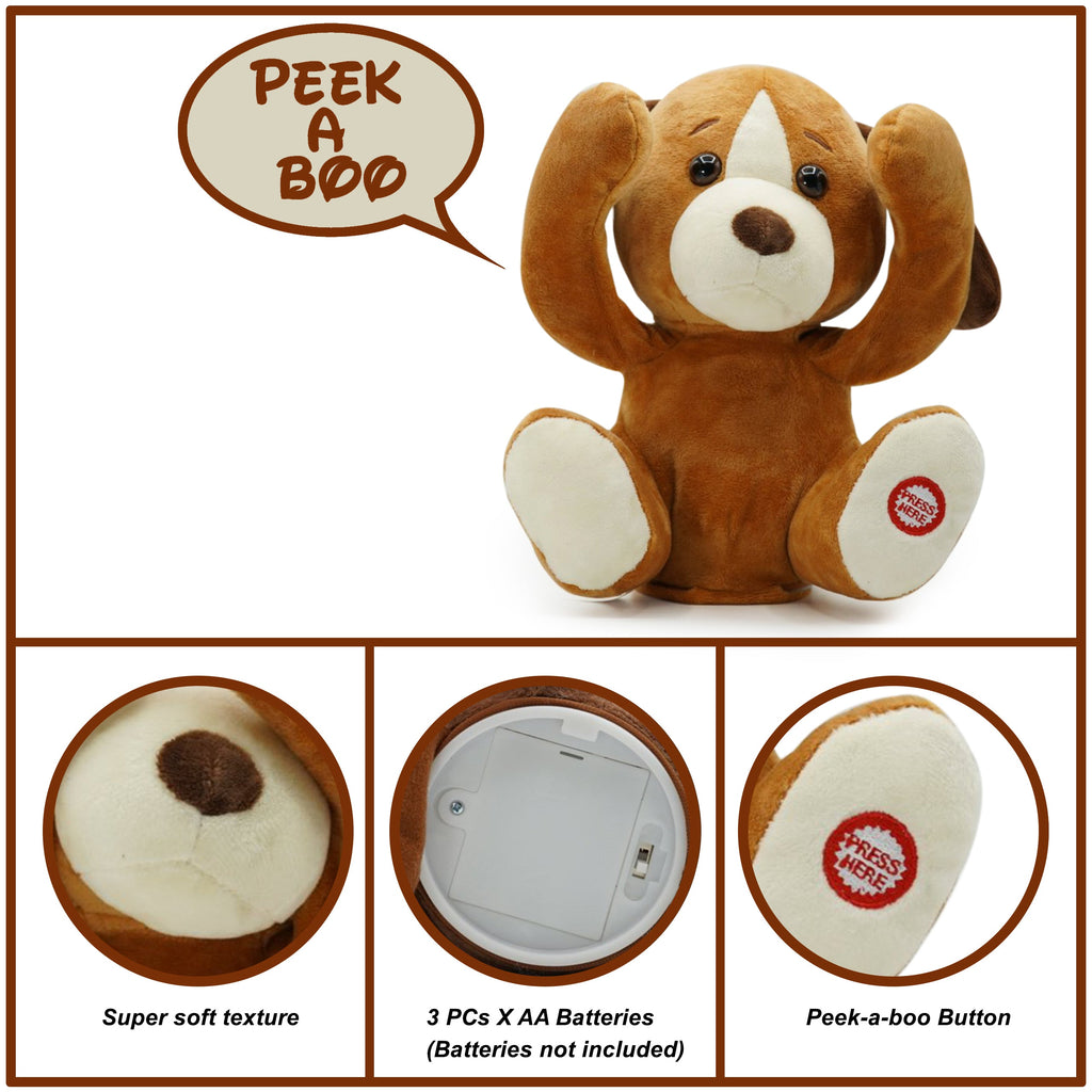Pugs At Play Peek A Boo Dash Dog Multicolour Age 2-3 Years