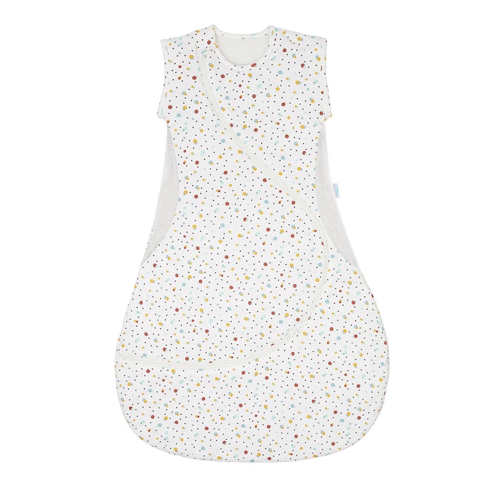 Purflo Baby Sleeping Bag 0.5 TOG Scandi Spot Age- 3 Months to 9 Months