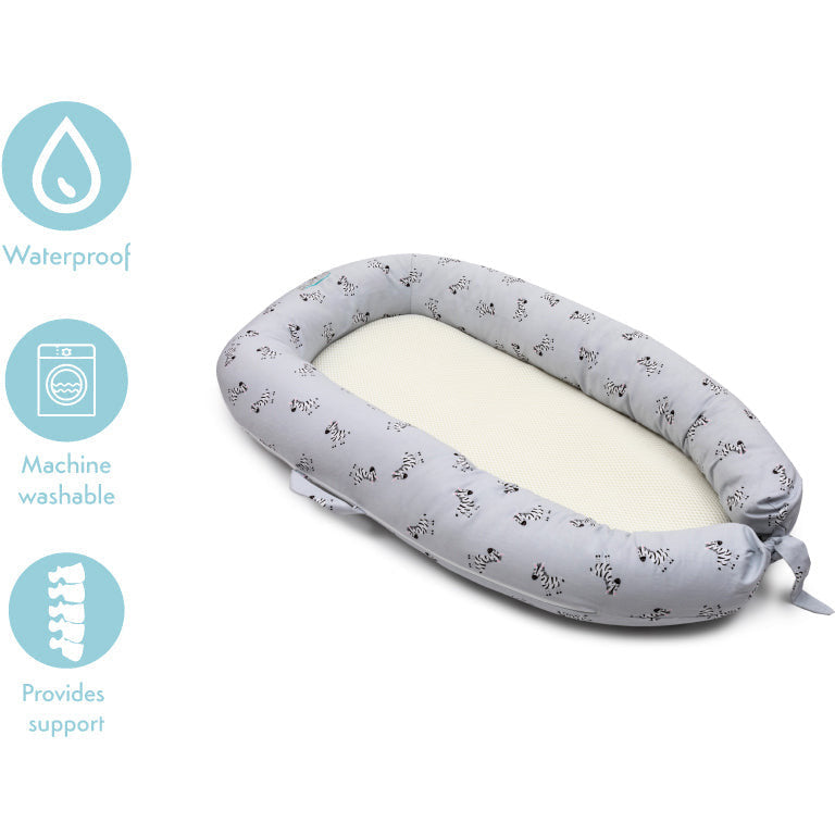 Purflo Purair Baby Breathable Maxi Sleep Nest Zebra Age- 6 Months to 36 Months