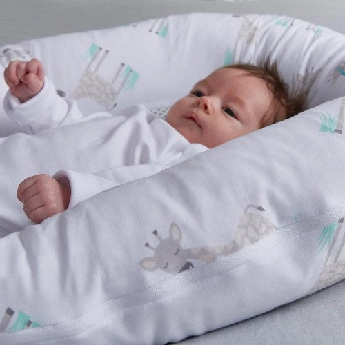 Purflo Purair Baby Breathable Sleep Nest Giraffe Age Newborn to 6 Months Peekaboo