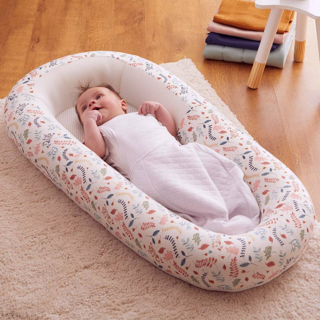 Purflo Sleep Tight Breathable Baby Bed 0-8M, Botanical
