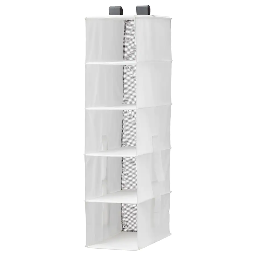 Rassla Storage With 5 Compartments, White Age 3Y+