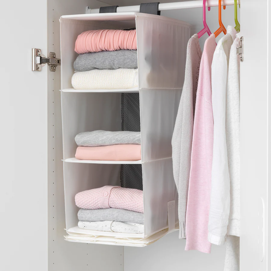 Rassla Storage With 5 Compartments, White Age 3Y+