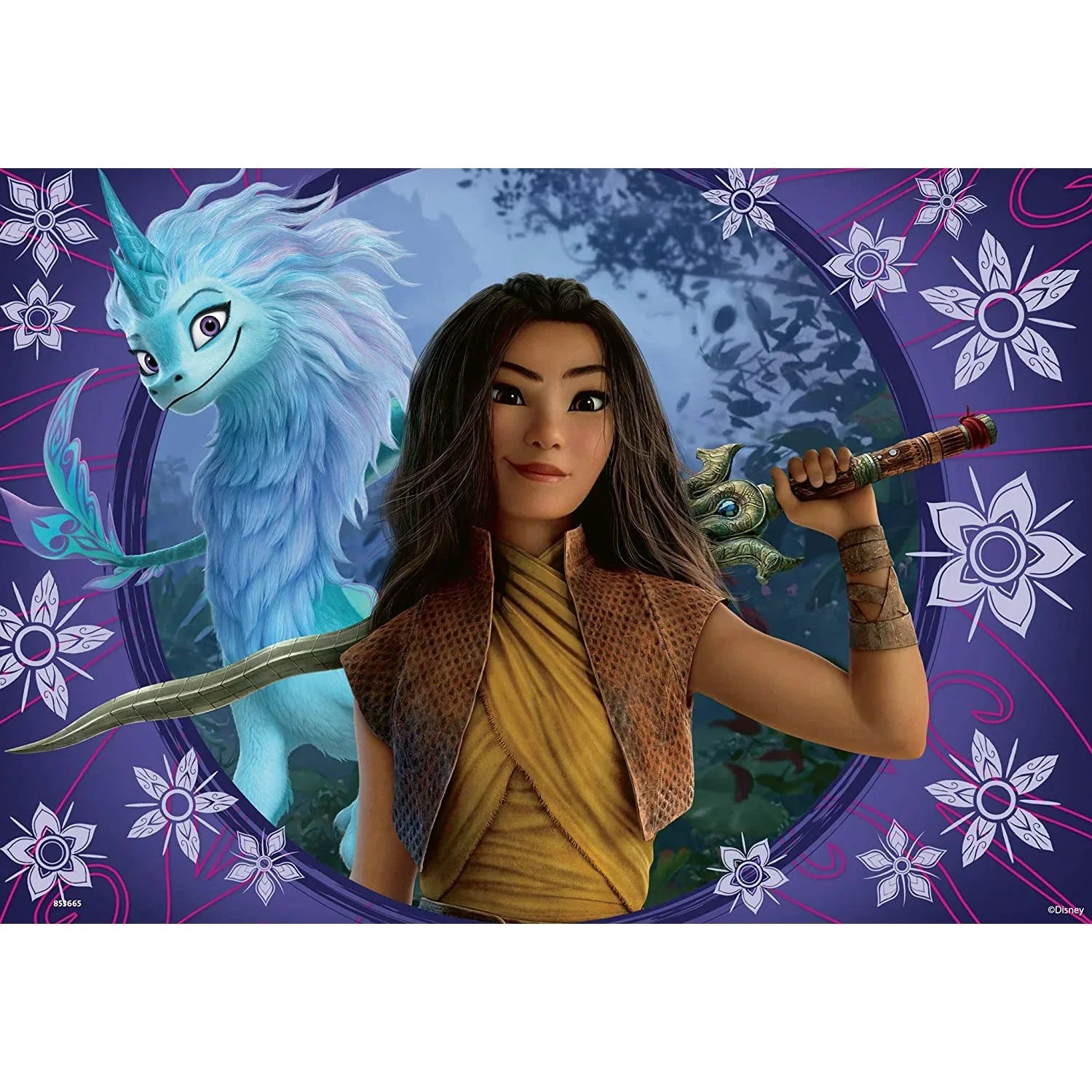 Ravensburger Disney Raya and The Last Dragon Puzzle 2 x 24 Pieces 4Y ...