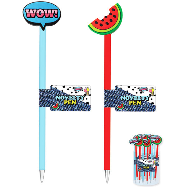 Pibi Pin Badge Wizard Novelty Pen Assorted Age-3 Years & Above