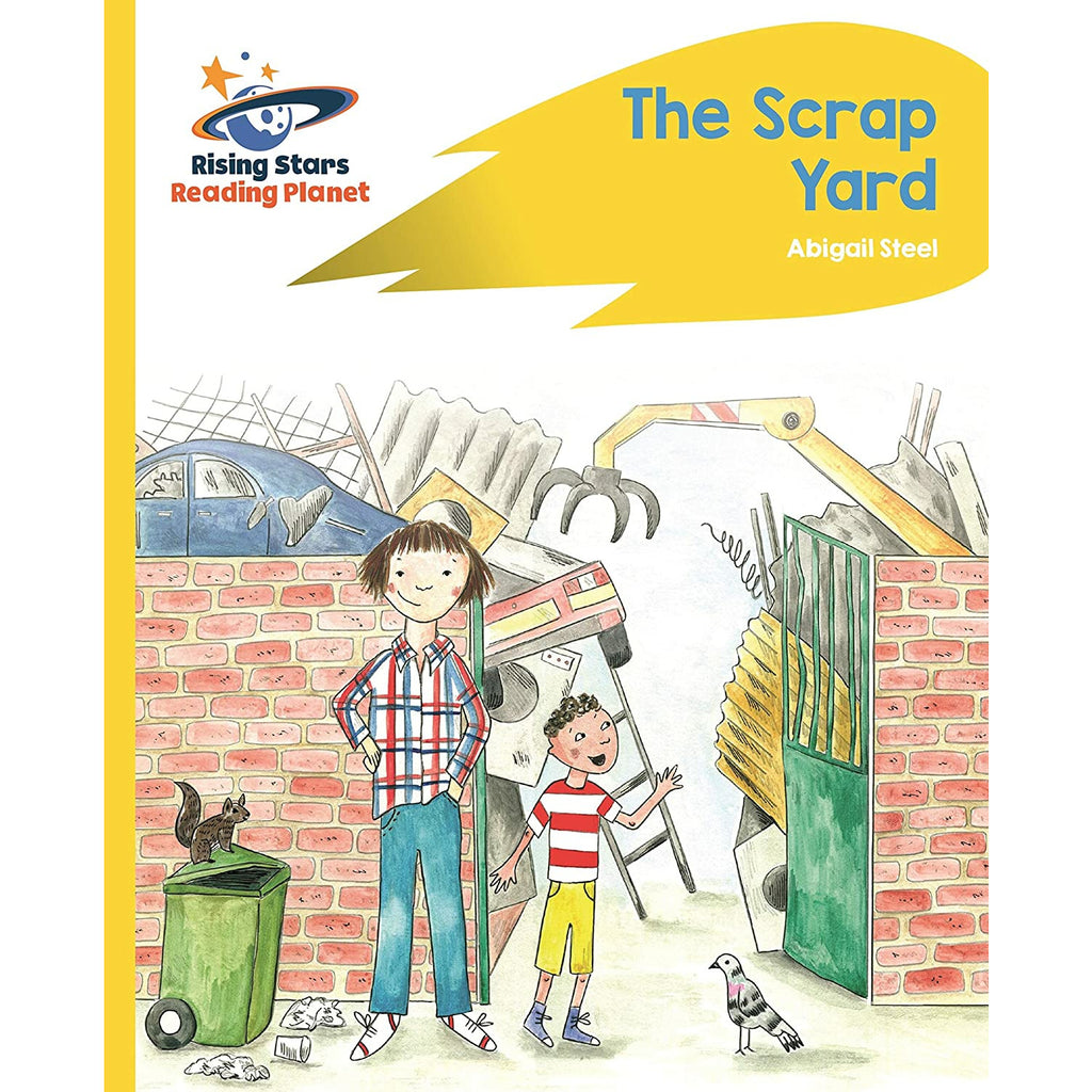 Reading Planet The Scrap Yard Yellow Plus Rocket Phonics Paperback