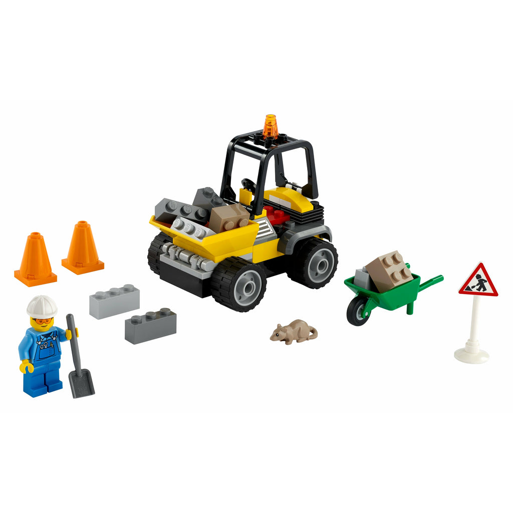 Lego® City Roadwork Truck Building set 4Y+