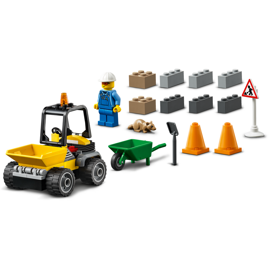 Lego® City Roadwork Truck Building set 4Y+