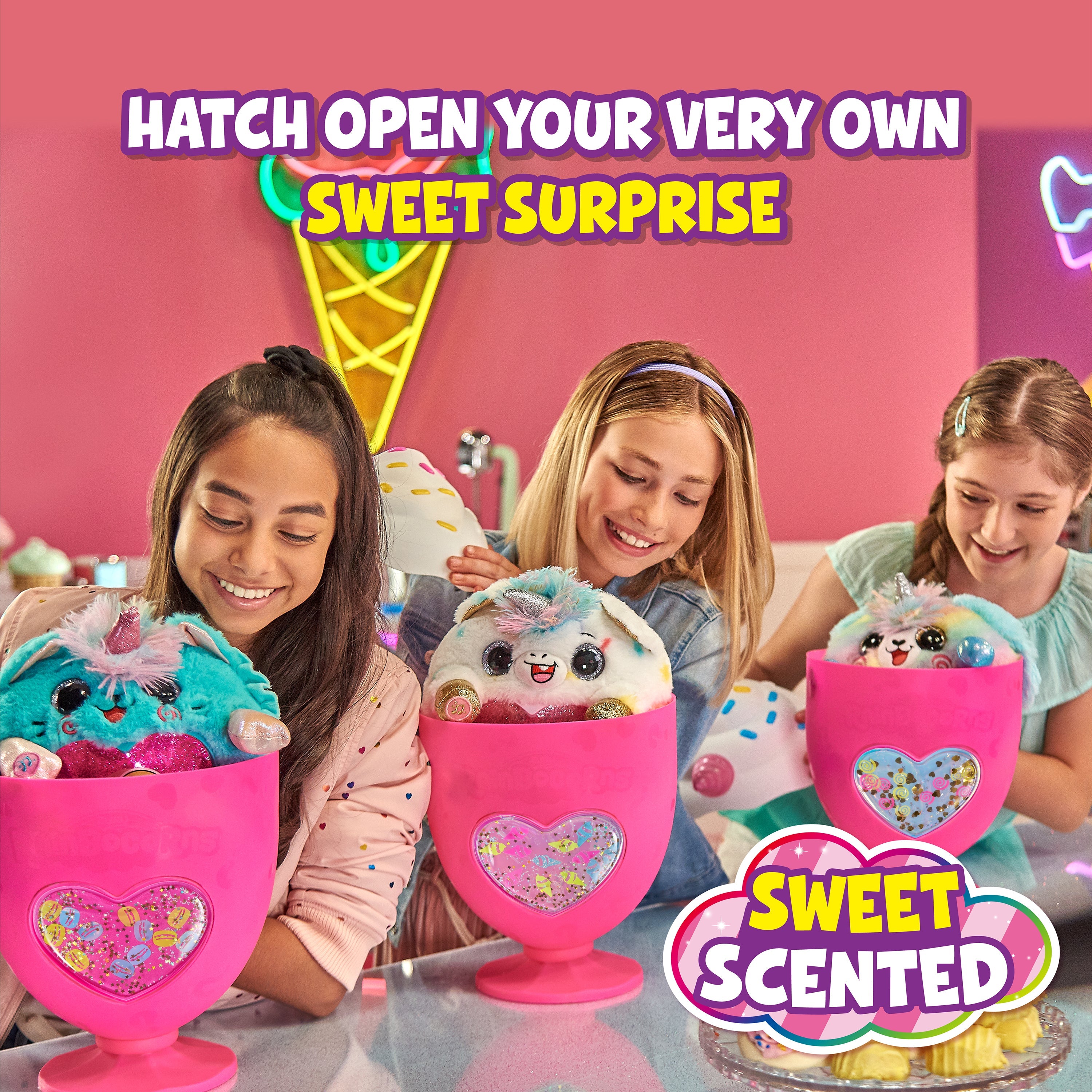 Rainbocorns Sweet Shake Surprise Collectibe Plush Toy Set Assorted