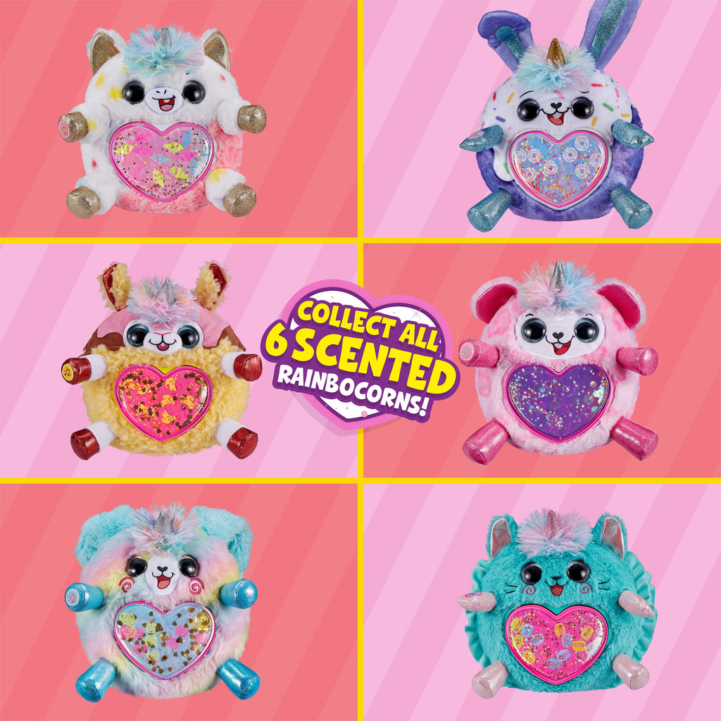 Rainbocorns Sweet-Shake Surprise Collectibe Plush Toy Set Assorted  Multicolor Age- 3 Years & Above