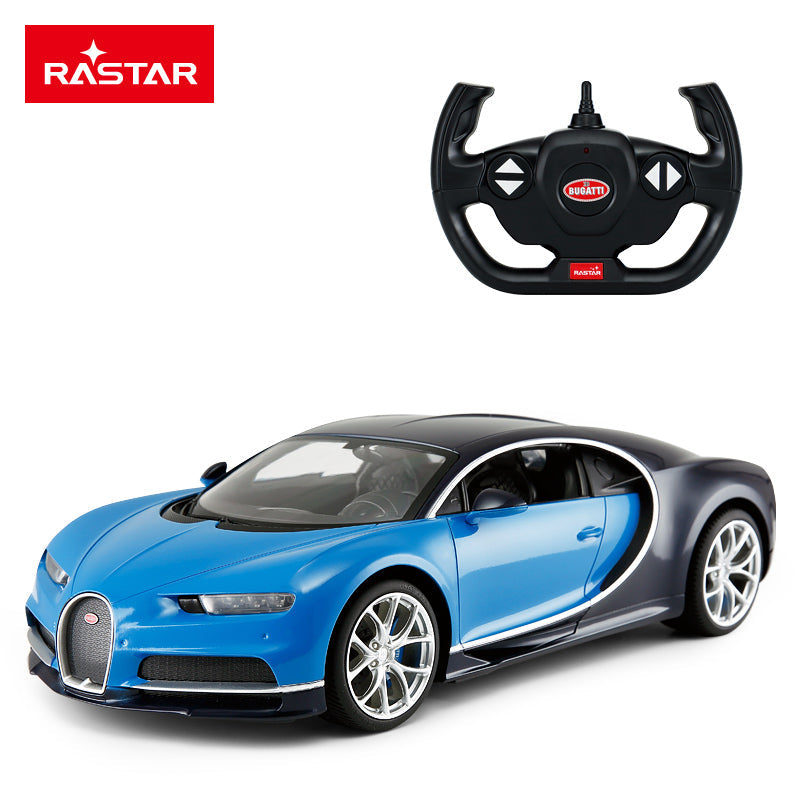 Rastar  Bugatti Chiron  R/C 1:14 Remote Control Car Blue Age- 4 Years & Above