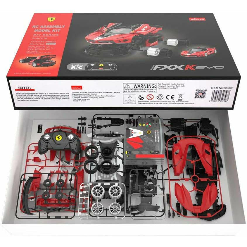 Rastar – R/C 1:18 Ferrari Model Kit Age- 5 Years & Above